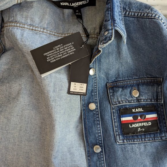 Karl lagerfeld denim jacket - Picture 5 of 5